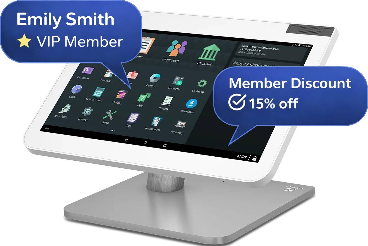 Clover Membership Example